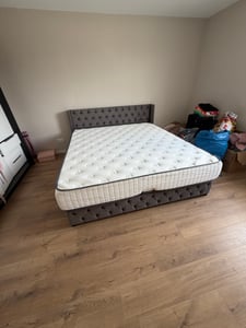 DEWINNER Matratze 160 x 200 cm, Matratze aus Memory-Schaum mit hoher Dichte, mittlere Härte, Dicke 25 cm, hypoallergen, isolierter Schlaf, 7 Zonen Kunden-Foto 6