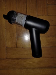 HDeye mini aspirapolvere a batteria senza spazzole 3 in 1, 11kPa, luce verde per il rilevamento della polvere, alimentazione esterna, autonomia > 30min, 130ml Foto del cliente 2