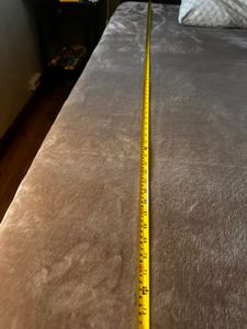 Matratze 160x200 cm orthopädisch Kaltschaum HR-Schaum Visco Memory H3 H4 ca. 24 cm Höhe atmungsaktiv Bezug waschbar für Allergiker SELECT MAX DOUBLE Kunden-Foto 8