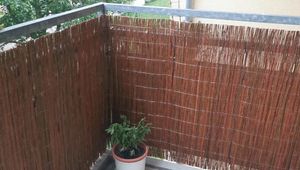 Weidenmatte 110 x 500 cm Sichtschutz Sichtschutzmatte Weidenzaunmatte Kunden-Foto 1