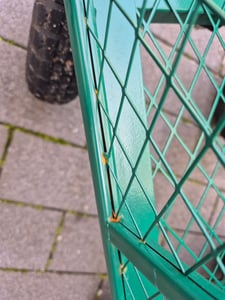 Zahradní vozík AREBOS skládací | 550 kg | pneumatiky s běhounem a plachtou Fotografie od zákazníka č. 2