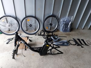 Draixcor M300 E-Citybike Elektro-Dreirad 24 Zoll, 250W Vorderradmotor, 540Wh Akku, bis 100 km, 35Nm, Shimano 7-Gang, Federgabel, Korb, Schwarz Kunden-Foto 1