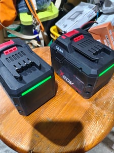 PARKSIDE PERFORMANCE® 20 V / 12 Ah inteligentní akumulátor „PAPP 2012 A1“ Fotografie od zákazníka č. 1