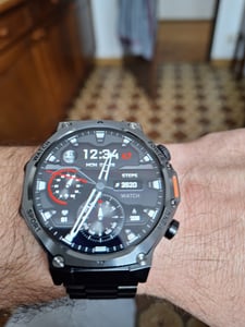2026 Neue AI Smartwatch mit EKG+PPG/HRV/Körperanalyse/Schlafmonitoring Smartwatch 1,75 Zoll Fitnessuhr mit IP68,5ATM,1000mAh,SpO2&Blutdrucküberwachung Kunden-Foto 1