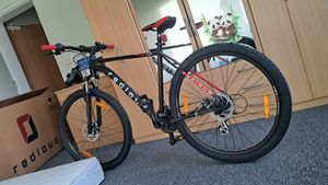 REDLOUD Mountainbike 27,5 Zoll MA.01 schwarz Rahmenhöhe 53 cm 21 Gänge mech. Scheibenbremse Kunden-Foto 1