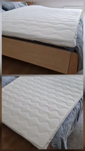 Ergonomischer Komfortschaum Topper | 140 x 200 | für alle Matratzen | XDREAM Pure Matratzenauflage Kunden-Foto 1