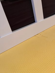 Homestyle4u Kinderbett 120x200 mit Rausfallschutz Weiß Bodenbett Montessori Bett Lattenrost Kleinkindbett Kunden-Foto 2