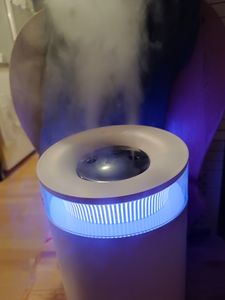 Umidificatore Brandson, diffusore di aromi, serbatoio d'acqua da 2,5 l, con flacone di olio aromatico da 10 ml, per soggiorno e camera da letto, yoga, spa Foto del cliente 2