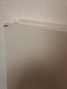 Topeshop SZAFA MALWA B, Biały, Szafa, 5 pół., 2 drzw., Biały, Płyta wiórowa Zdjęcie produktu od klienta nr 7
