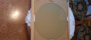 vidaXL Tischplatte aus gehärtetem Glas rund 900 mm Kunden-Foto 2
