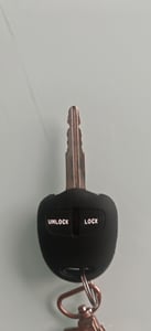 Samochodowy silikonowy pokrowiec ochronny czarny kompatybilny z Mitsubishi Lancer ASX Outback Pajero Sports 2 kluczyki 2 kluczyki pilot radiowy Zdjęcie produktu od klienta nr 1