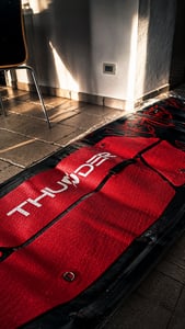 Thunder Coast opblaasbaar paddleboard, geel, 320 x 75 x 15 cm, maximaal draagvermogen 150 kg Klantenfoto 1