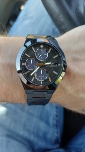 Casio Armbanduhr Edifice EFS-S650DC-1AEF Solar Chronograph schwarz Kunden-Foto 1