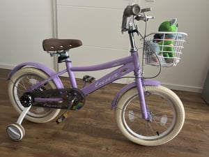 Buxibo - Bicicletta per bambini per ragazze - Ibiza - 16 pollici - Verde Foto del cliente 4