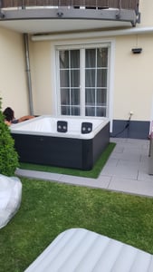 MSpa Whirlpool Oslo Plus, 180x180x65cm Kunden-Foto 2