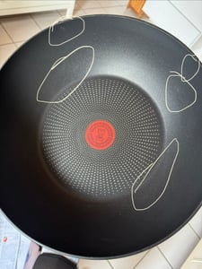 Tefal Wok G25919 Unlimited On Wokpfanne 28 cm, kratzfeste Antihaftbeschichtung, Aluminiumguss ( France, PFOA-frei, 1-tlg.,Bratpfanne Edelstahl Kunden-Foto 4