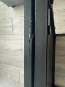 Couchtisch 2er Set mit Metallgestell, Wohnzimmertisch Modern, Rund in Weiß, für Wohnzimmer Kunden-Foto 2