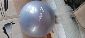 TRESKO Gymnastikball (Korallen-Rosé, 75cm) mit Pumpe Fitnessball Yogaball Sitzball Sportball Pilates Ball Sportball Kunden-Foto 2