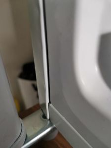 Stillstern Mini Gefrierschrank klein & leise 42L, Tiefkühltruhe mini Freezer -18°C mit Eiswürfelschale & Schloss, Türanschlag r./l., 4-Sterne Tiefkühlschrank klein Gefrierschränke Camping/Büro Silber Kunden-Foto 6