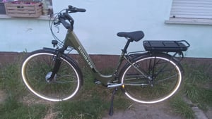 Zündapp Z600 City E Bike Damen 28 Zoll türkisblau Kunden-Foto 1
