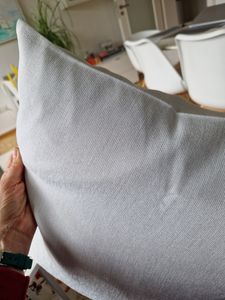 sunnypillow Premium Inlet Kopfkissen Kissen 80x80 cm Füllung | Kissenfüllung Füllkissen Innenkissen Sofakissen groß | fest gefüllt, für Allergiker geeignet | Kunden-Foto 1