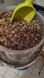 25 kg ściółki z mącznikami Dzikie ptaki Ściółka letnia Zima Karma całosezonowa Zdjęcie produktu od klienta nr 1