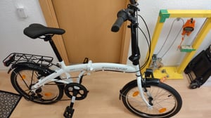 Zündapp ZF20 Speed Folder 20 Zoll Klapprad Faltrad Stadtrad Fahrrad faltbar Klappfahrrad StVZO Kunden-Foto 6