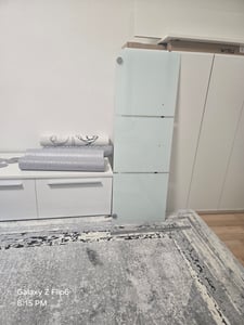 Modernes Wohnwand BARI Glanz (Schwarz) Kunden-Foto 1