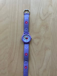 QBOS Kinder Armbanduhr Luca Luca, silberfarbig, Mineralglas Kunden-Foto 1