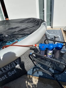 CHM HmbH 3- Stufen Vorfilter System 3/4 Zoll IG Wasserfilter Hauswasseranlage Brunnen Kunden-Foto 1