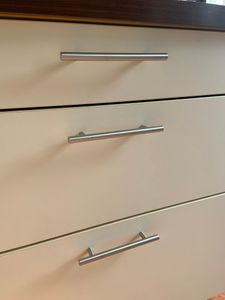 karpal 10x mobili maniglia 128 millimetri armadio maniglie in acciaio inox a filo cassetto maniglie armadio cucina porta maniglie cucina bar maniglia foratura 128 millimetri lunghezza totale 188 millimetri 12 mm¡ Foto del cliente 2