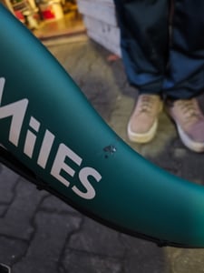 HillMiles E Bike, E-Bike Klapprad mit 36V 13Ah Akku bis zu 80-100km, 20 *3.0 Zoll, 7-Gang SHIMANO, 250W Motor & 25km/h MilePort 1 Kunden-Foto 18
