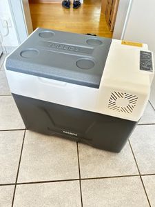 AREBOS 27L Kompressor Kühlbox mit Rollen | Kühl & Wärme | 12/24V APP Kunden-Foto 8