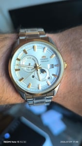 Orient Sun and Moon Stretto Day & Night Limited Edition RA-AK0316L30B Herren Automatikuhr Kunden-Foto 1