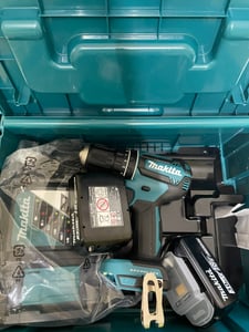 Makita DHP485RFJ, Handbohrmaschine, Ohne Schlüssel, Schwarz, Blau, 1,3 cm, 1900 RPM, 3,8 cm Kunden-Foto 1