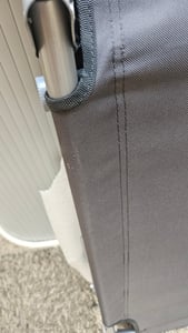 Arebos, sada 2 skladacích ležadiel so slnečnou strieškou, 4-stupňovo nastaviteľné, záhradné a plážové ležadlo s vankúšom pod hlavu, bočné vrecko, nosnosť do 120 kg, antracitová farba Fotografia od zákazníka č. 4