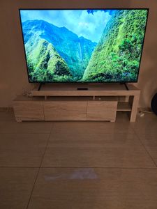 Skye Decor, Beliz - Travertin, TV skříňky, travertin, 192 x 53 x 37 cm Fotografie od zákazníka č. 4