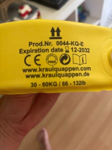 Cherek´s KraulQuappen® Erwachsene – Schwimmhilfe mit Auftrieb Kunden-Foto 1