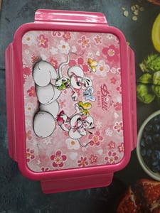 Großhandel GmbH Diddl Lunchbox, 765ml, mit Fächern, blau 00 STK Kunden-Foto 1