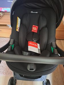 BabyGo Kombikinderwagen Style 3in1, rosa Kunden-Foto 3