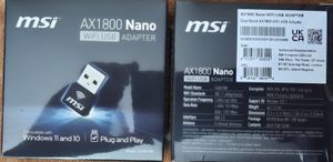 MSI AXE5400 carte et adaptateur d'interfaces USB 2.0 Photo du client 1
