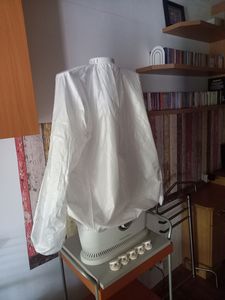 CLEANmaxx automatischer Hemdenbügler inkl. Hosenaufsatz Hemden Blusen Hosen schonender als Wäschetrockner Bügeleisen Trocknen in Minuten knitterfrei Kunden-Foto 1
