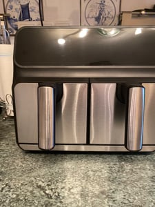 ProfiCook PC-FR 1287 H, Teplovzdušná fritéza, 8 L, 50 °C, 200 °C, Dvojitý, Čierna, Nerezová oceľ Fotografia od zákazníka č. 9