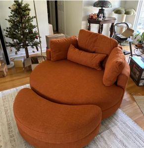 Modernes Sofa YHL Voyura Q-MYD-2306-DARKBROWN Mit Stauraum - Dunkelbraun Kunden-Foto 2