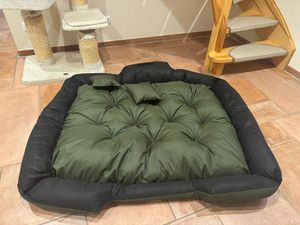 Pelíšek Pro Psy, Voděodolná Sofa, 145X115 Cm, Prostor Pro Jméno, Podestýlka, Polštáře, Gauč, Pohovka, Ohrádka, Červená Fotografie od zákazníka č. 1