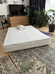 Materasso a molle insacchettate MARPUR, 200x200 cm, modello Salsa Kokos, 7 zone, rigidità H3, altezza 25 cm Foto del cliente 1