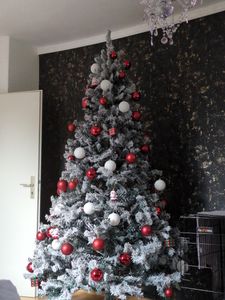 Campione gratuito ago di pino misto PVC albero di natale artificiale di alta qua