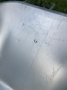 Juskys Schubkarre Garden 100 Liter Volumen - 250 kg - Luftreifen mit Metall Felge Schwarz Kunden-Foto 11