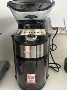 ProfiCook Kaffeemühle elektrisch mit Edelstahl-Kegelmahlwerk | 16 Mahlgradeinstellungen | Kaffeemühle für bis zu 230g Kaffeebohnen | PC-EKM 1205 Kunden-Foto 1