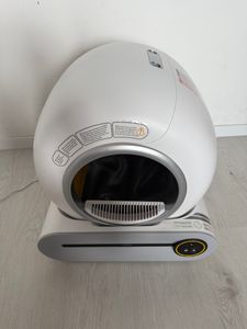 okwish Samočisticí kočičí toaleta pro více koček - Extra velká - 65L + 9L Velká kapacita - Ovládání přes aplikaci, Elektrická kočičí toaleta Fotografie od zákazníka č. 2